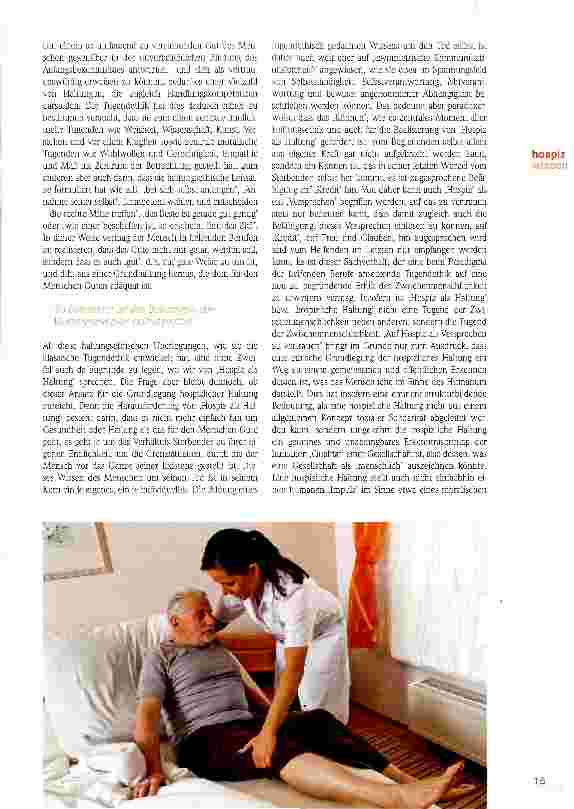 Vorschauseite 4: Auf ein Versprechen vertrauen -zur Grundlegung hospizlicher Haltung