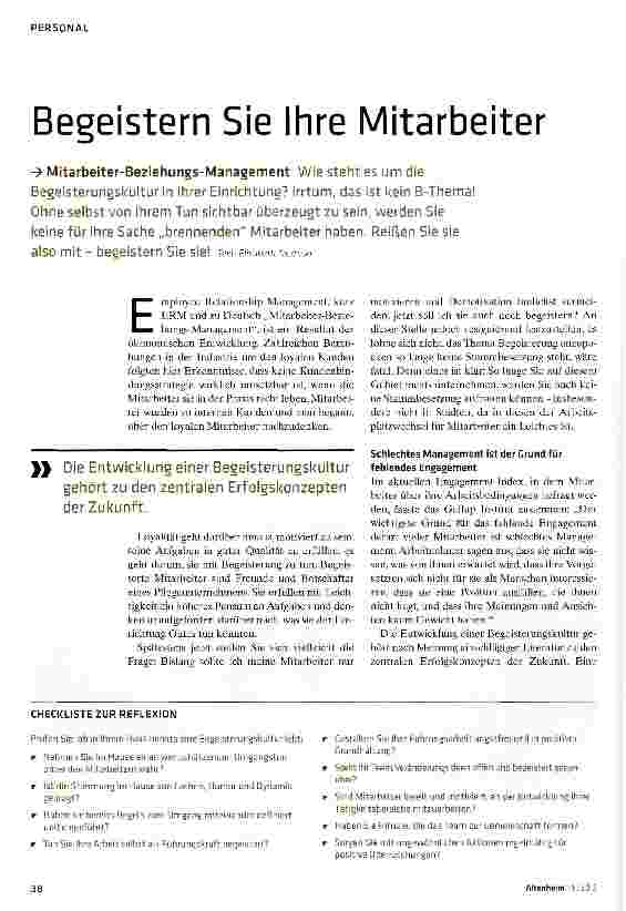 Vorschauseite 1: Begeistern Sie Ihre Mitarbeiter