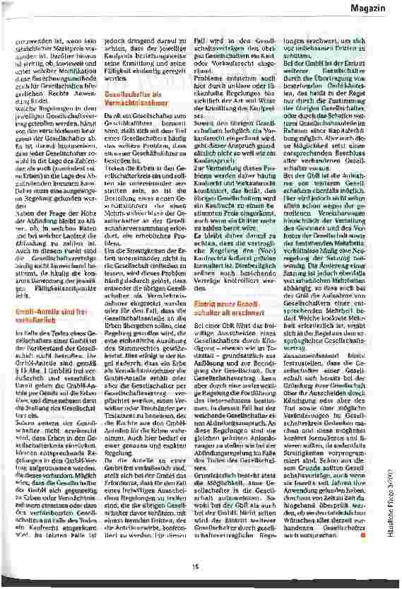 Vorschauseite 2: Konkret formulieren und fixieren