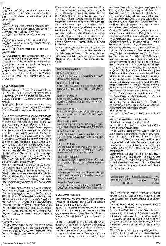 Vorschauseite 4: Erarbeitung von Beurteilungsbögen für Krankenpflegerschülerinnen und Schüler