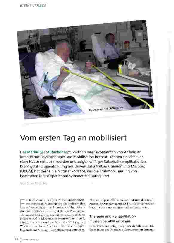 Vorschauseite 1: Vom ersten Tag an mobilisiert