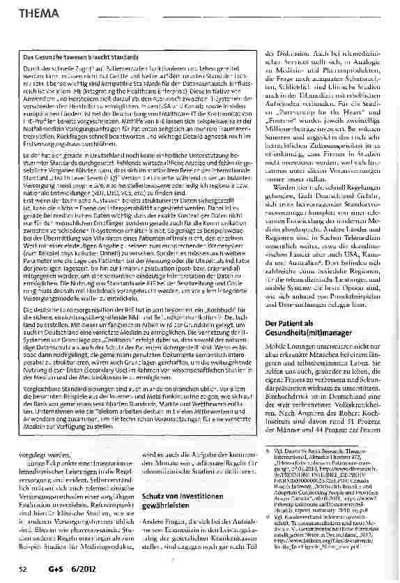 Vorschauseite 6: Moderne Informationsund Kommunikationstechnologie als Chance für die ländliche Versorgung