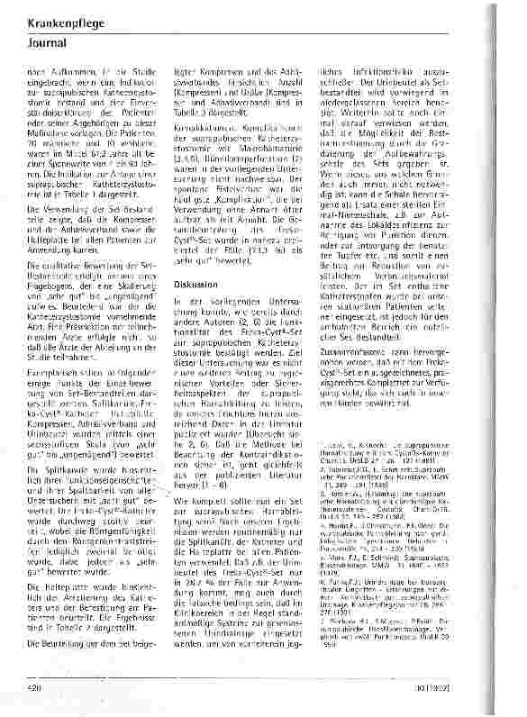 Vorschauseite 3: Die suprapubische Harnableitung mit dem FREKA-CYST-SET