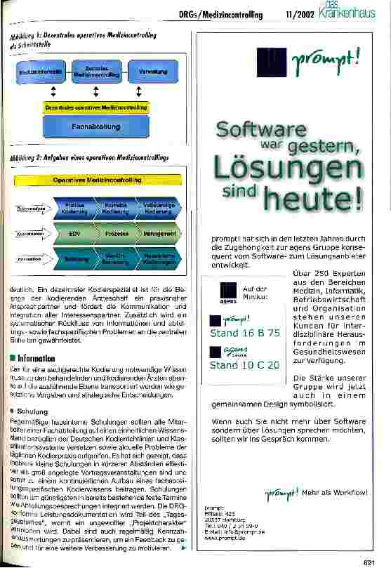 Vorschauseite 2: Operatives Medizincontrolling als strategische Antwort auf die DRG-Einführung