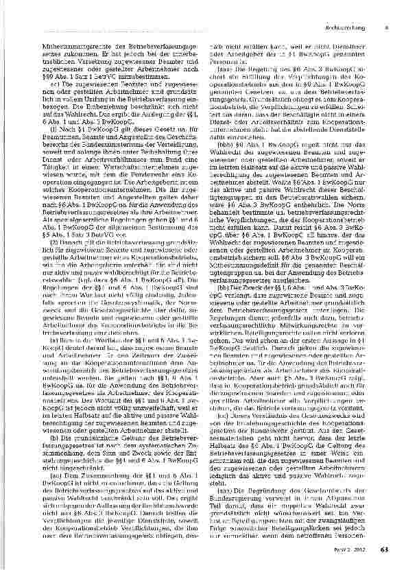 Vorschauseite 4: Mitbestimmung bei der Versetzung zugewiesener Beschäftigter