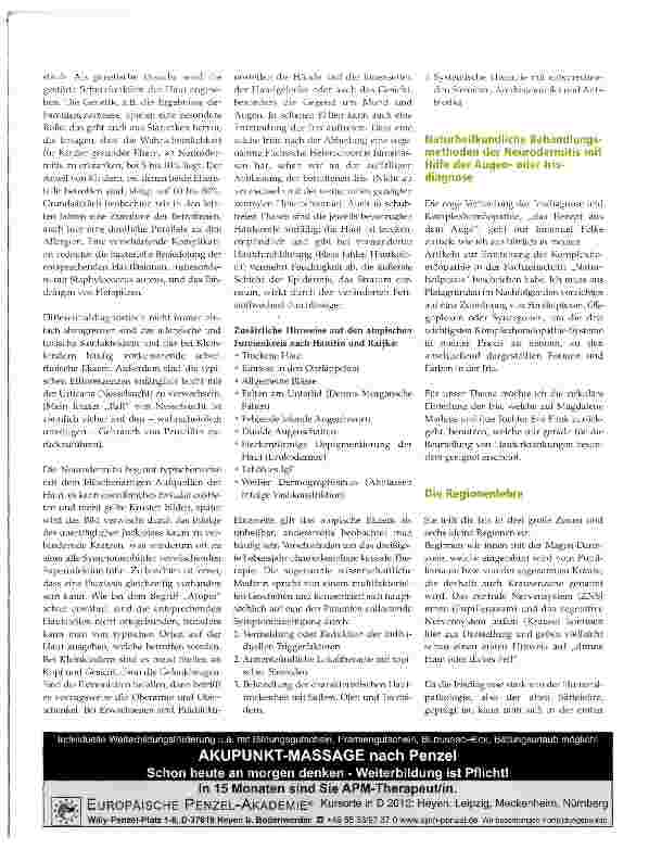Vorschauseite 2: Wegweiser für die Begleitung von Neurodermitis-Patienten