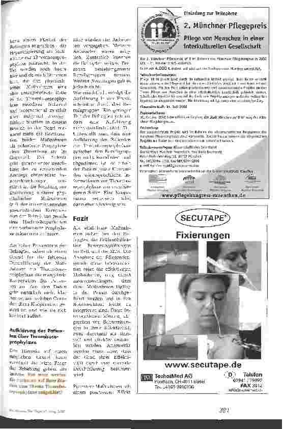 Vorschauseite 6: Angewandte Thromboseprophylaxe in der Pflegepraxis