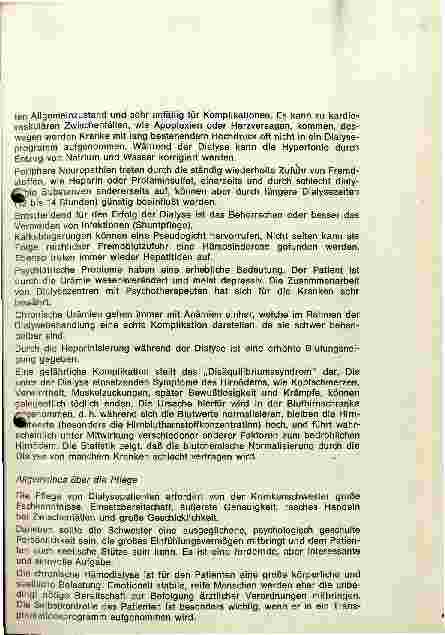 Vorschauseite 4: Hämodialyse