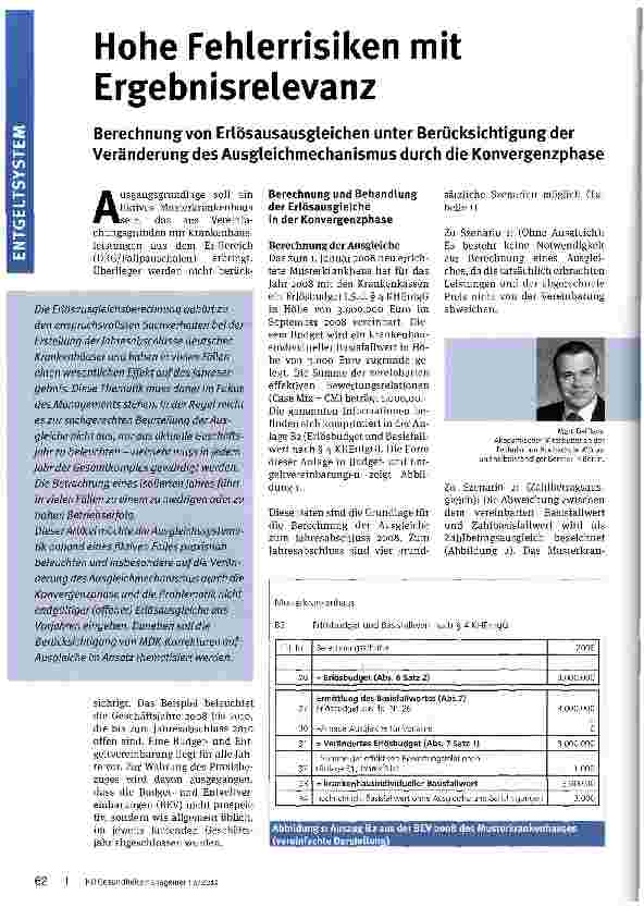 Vorschauseite 1: Hohe Fehlerrisiken mit Ergebnisrelevanz