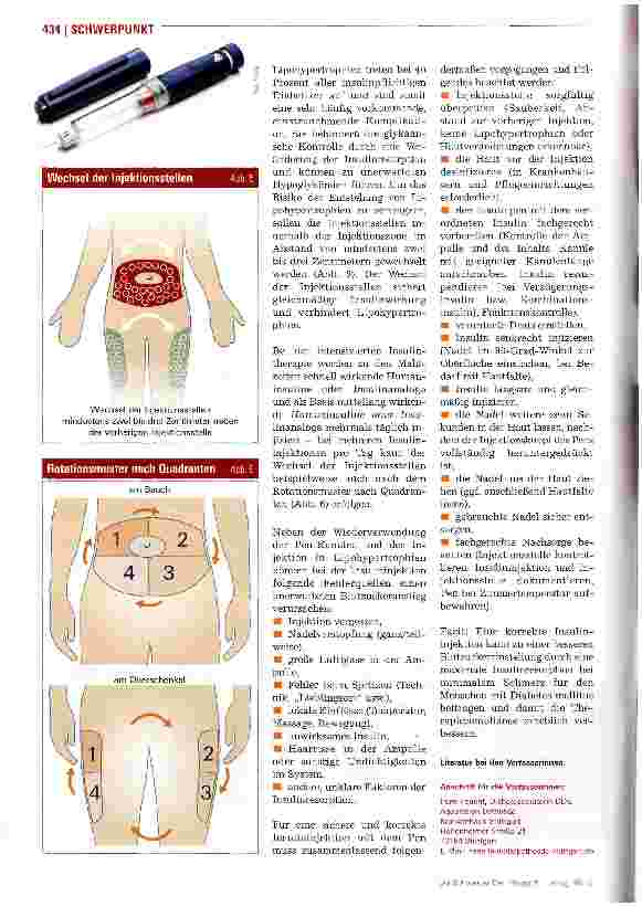 Vorschauseite 5: Insulin sicher injizieren