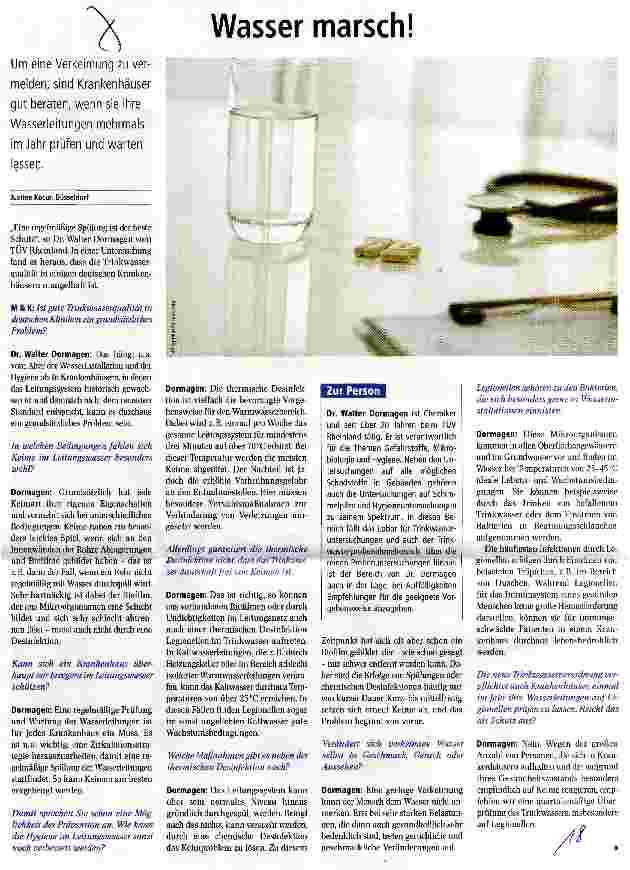 Vorschauseite 1: Wasser marsch!