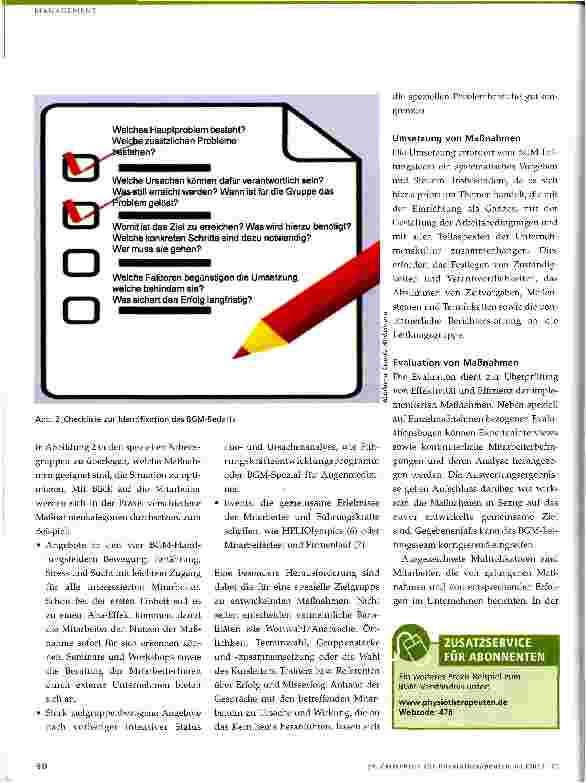 Vorschauseite 5: Vom Mitarbeiter für den Mitarbeiter