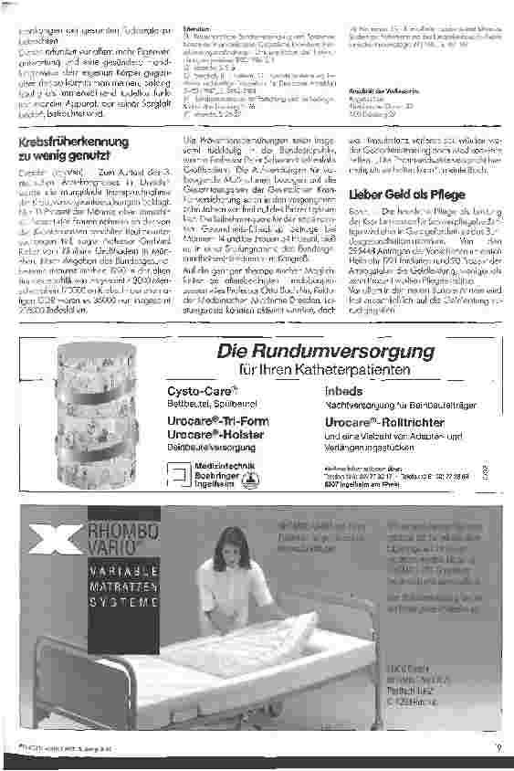 Vorschauseite 5: Überlegungen zur Prävention in der Onkologie