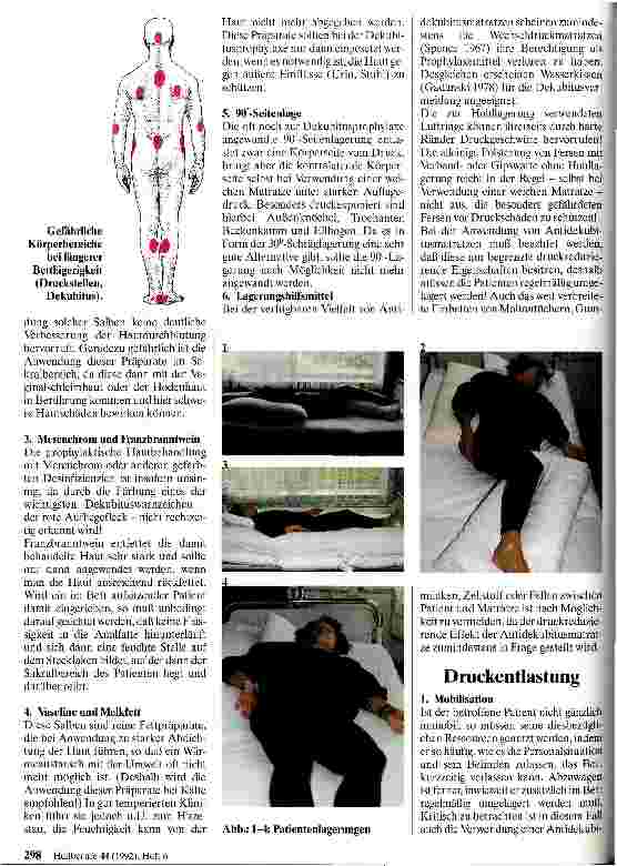 Vorschauseite 3: Dekubitusprophylaxe - Hinweise zu Pflegemaßnahmen