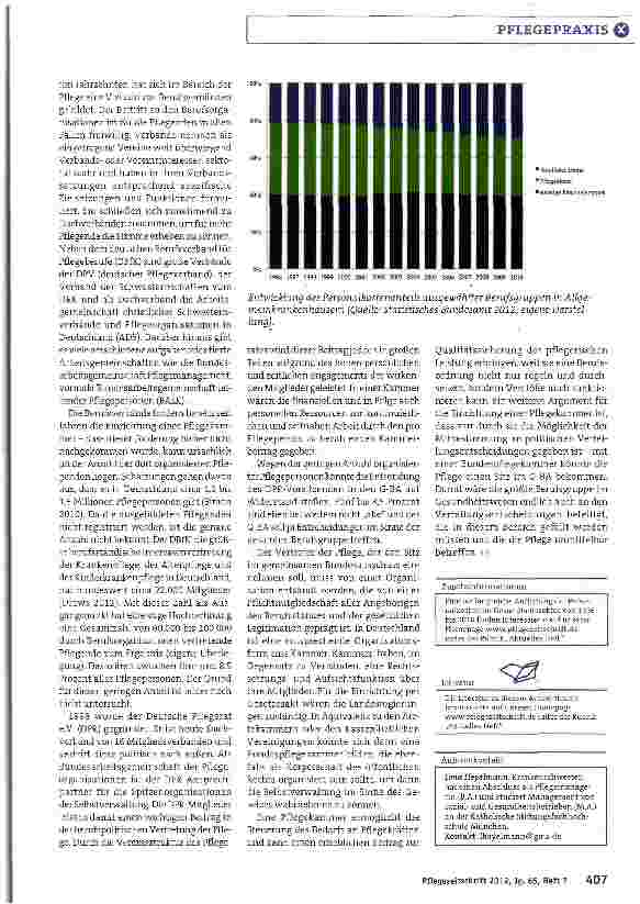 Vorschauseite 4: Die Partizipationsmöglichkeiten der Pflegenden steigern