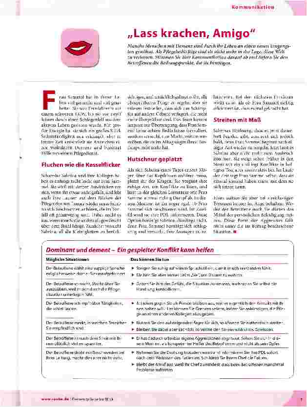 Vorschauseite 1: „Lass krachen, Amigo