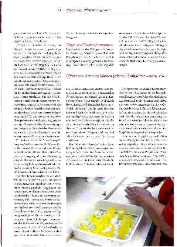 Vorschauseite 2: Arzneien unter der Lupe