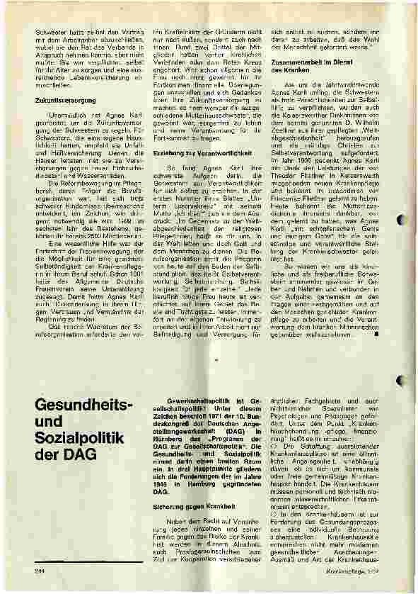 Vorschauseite 3: Die freiberufliche Krankenpflege um 1900