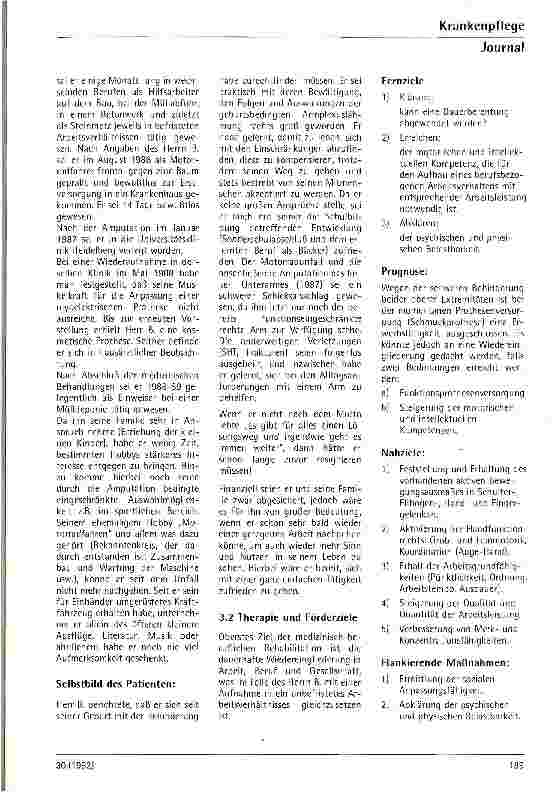 Vorschauseite 2: Belastungserprobung und Arbeitstherapie in einer Klinik der Phase II