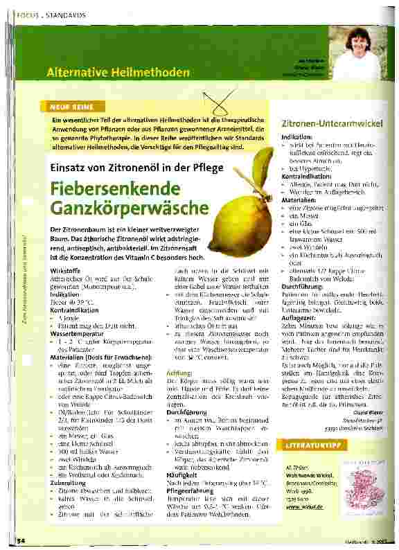 Vorschauseite 1: Fiebersenkende Ganzkörperwäsche