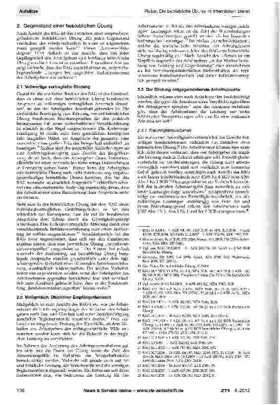 Vorschauseite 2: Die betriebliche Übung im öffentlichen Dienst