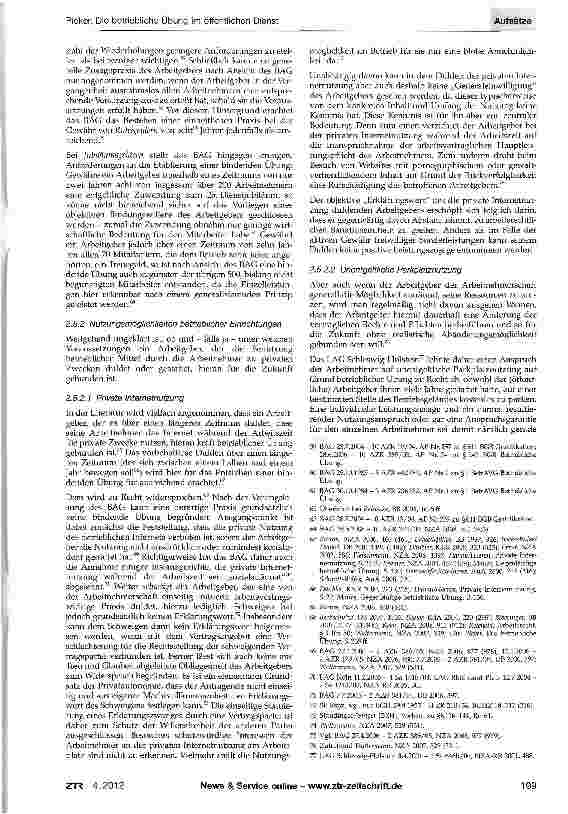 Vorschauseite 5: Die betriebliche Übung im öffentlichen Dienst