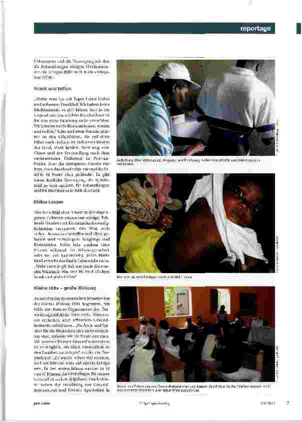 Vorschauseite 2: Mit heilenden Händen in Haiti helfen