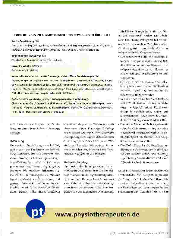 Vorschauseite 5: Physiotherapie bei Fibromyalgiesyndrom (FMS)
