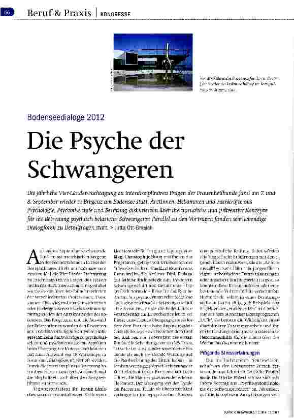 Vorschauseite 1: Die Psyche der Schwangeren