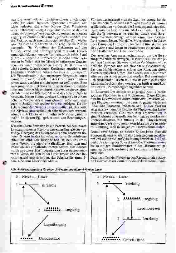 Vorschauseite 3: Der Laser - ein Lichtverstärker revolutioniert die Medizin (I)
