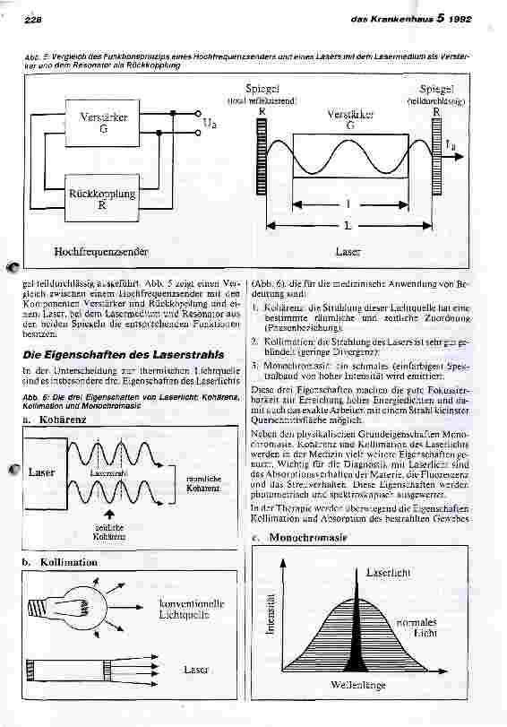 Vorschauseite 4: Der Laser - ein Lichtverstärker revolutioniert die Medizin (I)