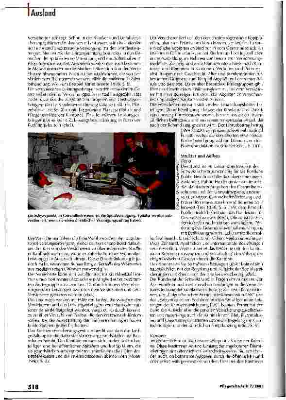 Vorschauseite 3: Bund, Kontone und Gemeinden arbeiten Hand in Hand