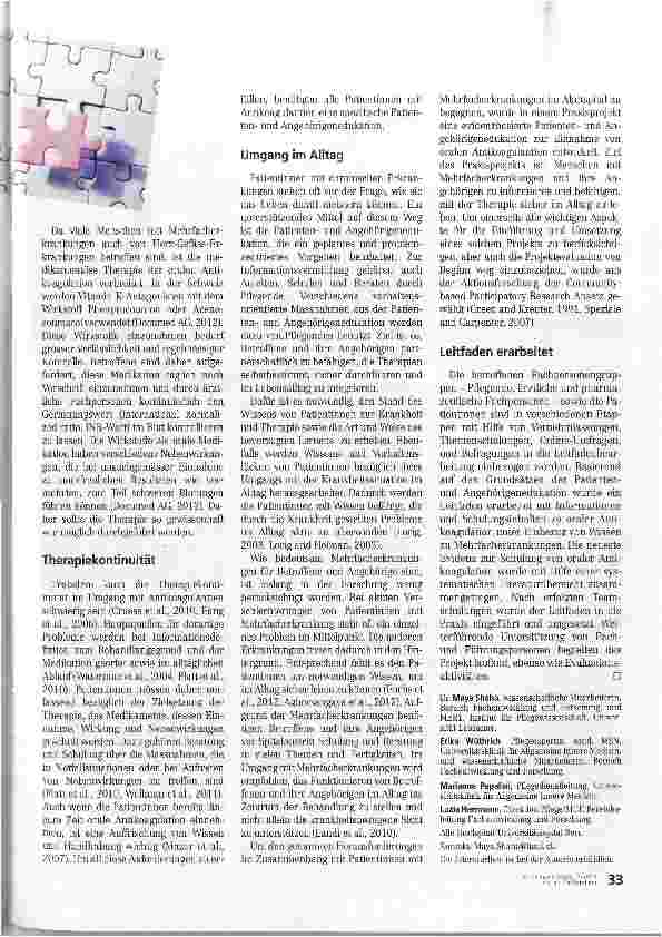 Vorschauseite 2: Umgang mit den Antikoagulantien systematisch schulen
