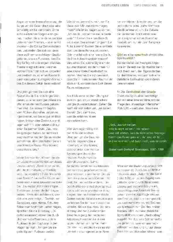 Vorschauseite 2: Für andere da sein, ohne sich selbst zu verlieren