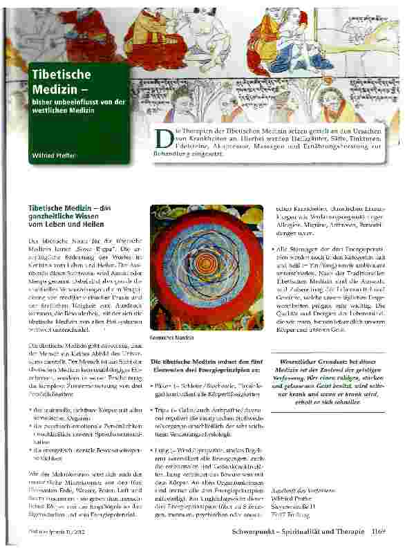 Vorschauseite 1: Tibetische Medizin