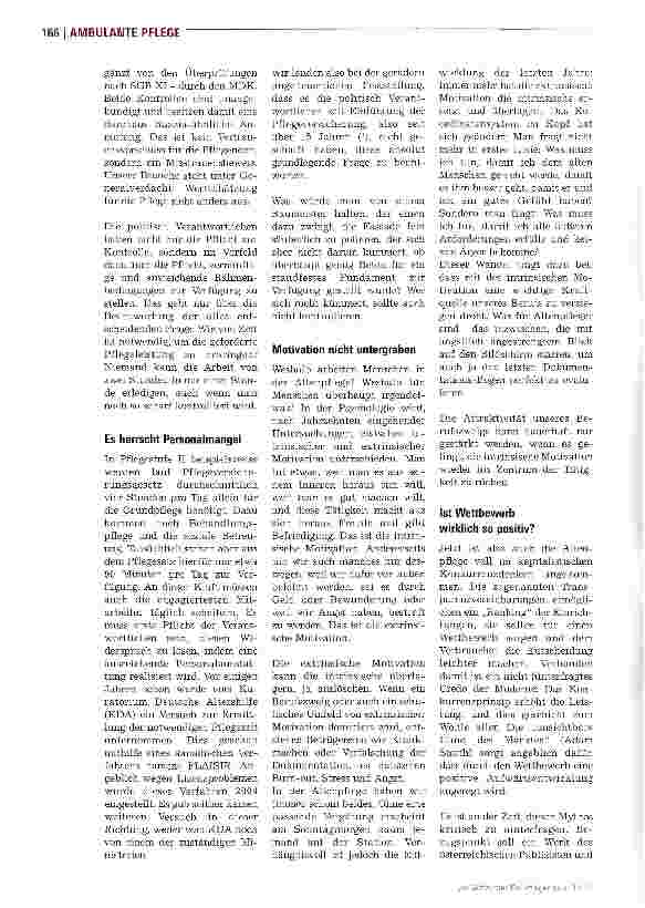 Vorschauseite 2: Sorgfältig geprüft aber lieblos gepflegt