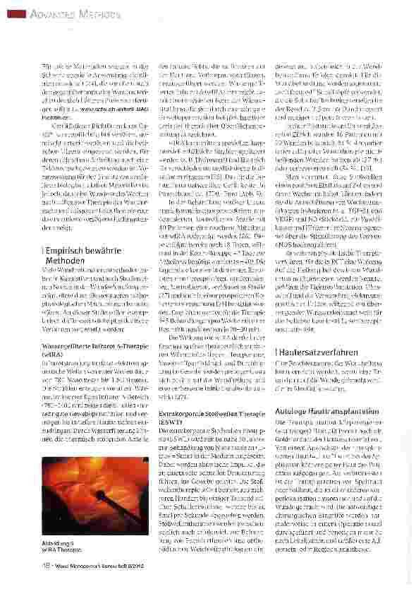Vorschauseite 4: „Advanced Methods in der Wundbehandlung