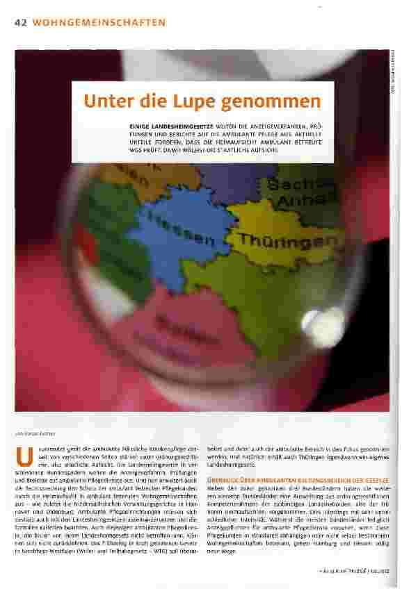 Vorschauseite 1: Unter die Lupe genommen