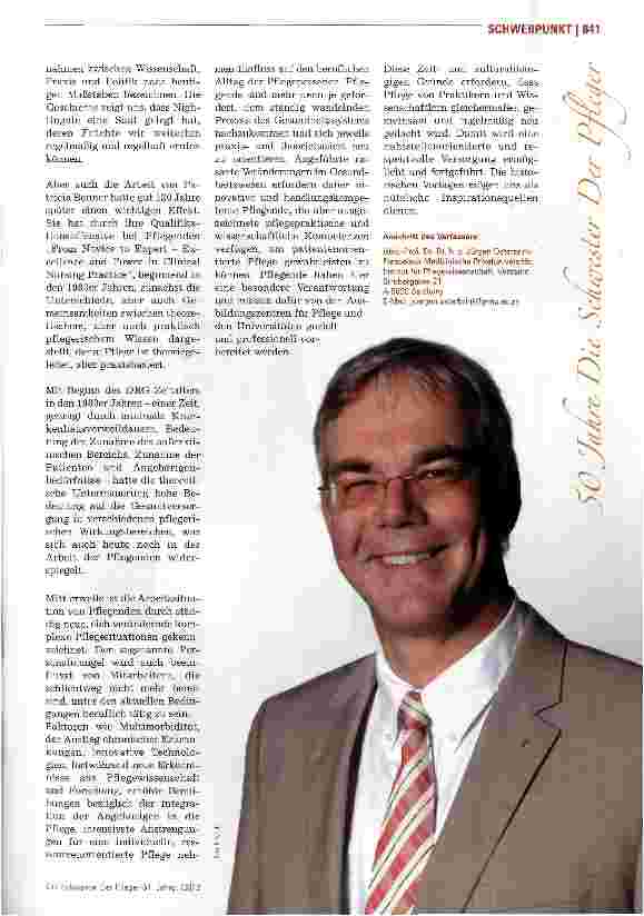 Vorschauseite 2: Quo vadis Pflege 2013?