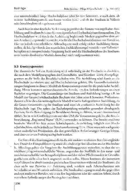 Vorschauseite 5: Duale Studiengänge - Chancen und Risiken für die Professionalisierung der Pflegeberufe und die Entwicklung der Pflegewissenschaft
