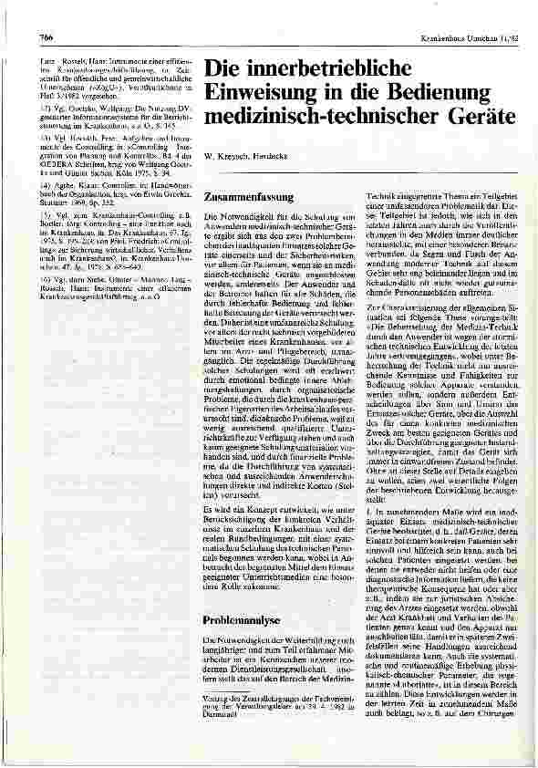 Vorschauseite 4: Betriebssteuerung im Krankenhaus