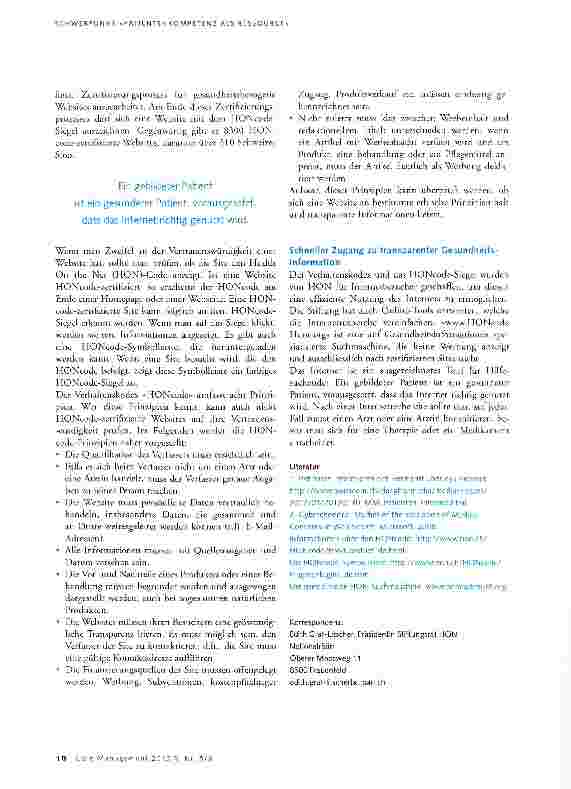 Vorschauseite 2: Schutz vor Fehlinformationen