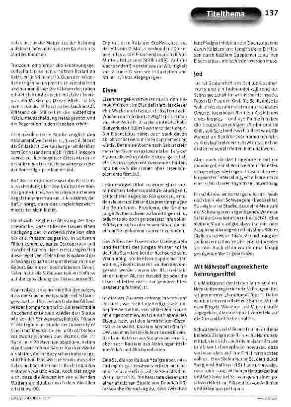 Vorschauseite 2: Chancen und Gefahren des (Langzeit-) Stillens für die Mutter