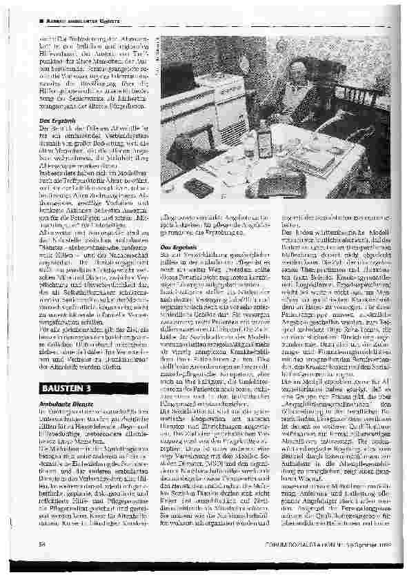 Vorschauseite 2: Mit kleinen Schritten den Durchbruch schaffen Neue Ansätze für alle Bereiche der Altenhilfe - Teil 2