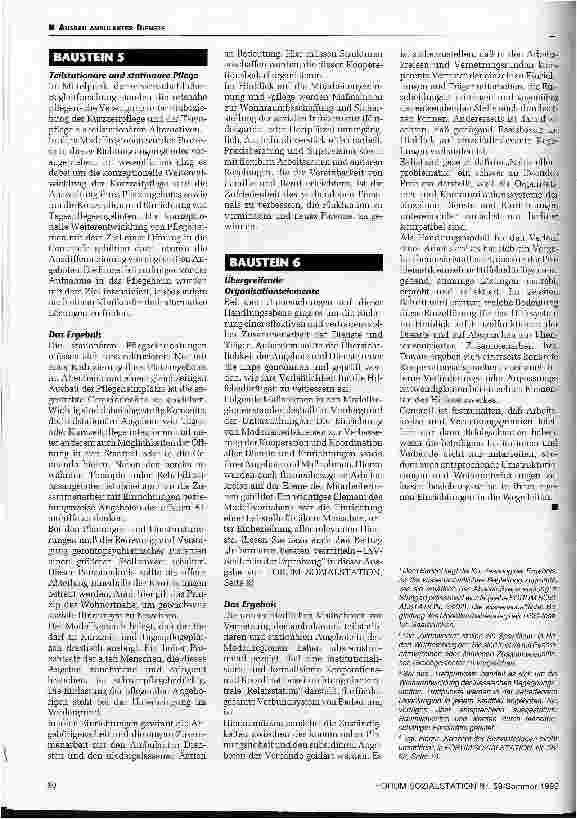 Vorschauseite 4: Mit kleinen Schritten den Durchbruch schaffen Neue Ansätze für alle Bereiche der Altenhilfe - Teil 2