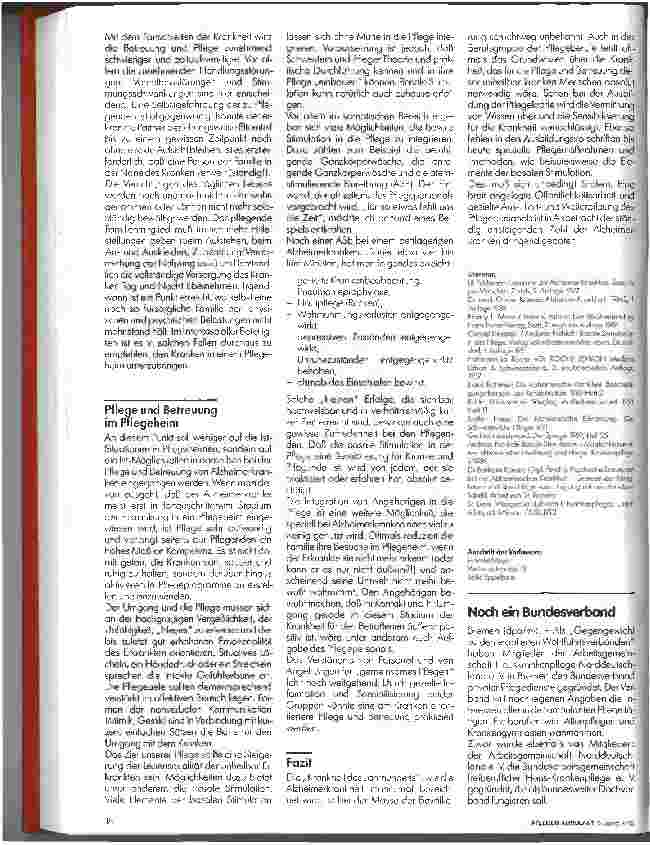 Vorschauseite 4: Die Alzheimer Krankheit