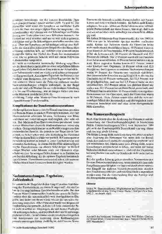 Vorschauseite 5: Transsexualität