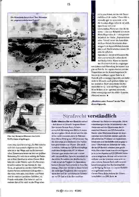 Vorschauseite 2: Pflege und Kunst