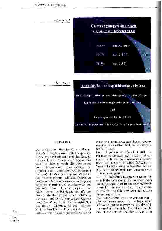Vorschauseite 2: Nosokomiale virale Infektionen: Hepatitis B, C, HIV