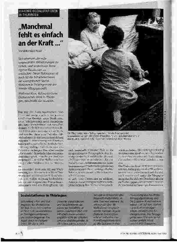 Vorschauseite 1: Manchmal fehlt es einfach an der Kraft...